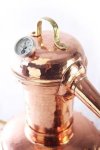 "CopperGarden®" Destille Arabia 35 Liter mit Thermometer