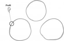Replacement Sealing Gasket for 27 L-Double-Column-Still