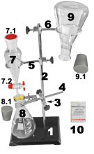 Labor Ölscheideset-Plus für Hobbydestillen- Zum Trennen bei oder nach der Destillation